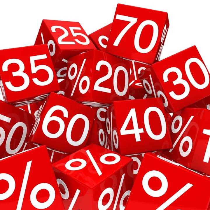 Sale %
